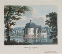 KG 08449
<br/>
Trompenburgh te 's Graveland
<br/>
<em>Numan, Hermanus (1744-1820)</em>